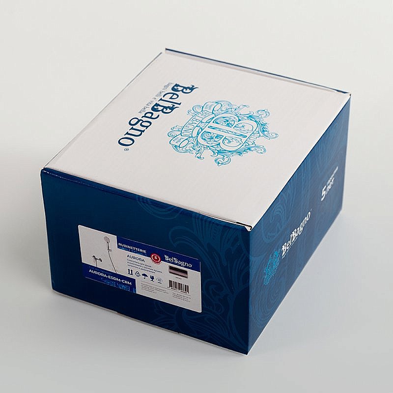 Смеситель для душа BelBagno AURORA-ESDM-CRM хром купить в интернет-магазине сантехники Sanbest