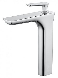 Смеситель для раковины высокий WONZON & WOGHAND SHARK, Хром (WW-481102-CR) купить в интернет-магазине сантехники Sanbest