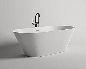 Ванна Salini MONA S-Stone 179х80 102921M белая матовая купить в интернет-магазине Sanbest