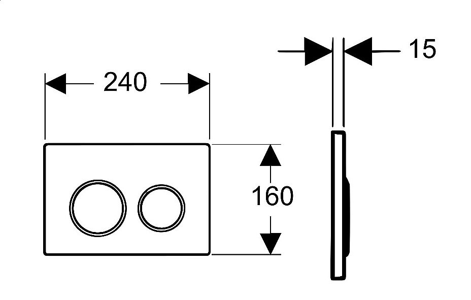 Кнопка смыва Boheme Gold 658 купить в интернет-магазине сантехники Sanbest
