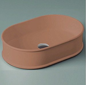 Раковина накладная Artceram Atelier 60 ATL002 40 00 tortora купить в интернет-магазине Sanbest