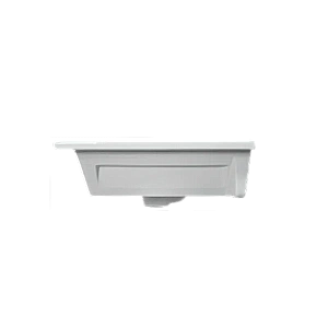 Раковина Sanita luxe Quadro 75 QDR75SLWB01 белая купить в интернет-магазине Sanbest