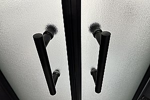 Душевая кабина Royal Bath RB90HK1-M-BL Practic 90х90 стекло матовое/профиль черный купить в интернет-магазине Sanbest