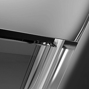 Душевой уголок Radaway Twist DW+S 90х100 стекло прозрачное/профиль хром купить в интернет-магазине Sanbest