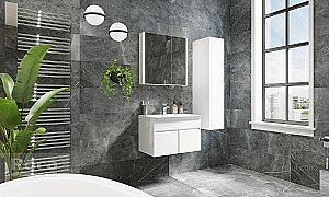 Зеркальный шкаф Roca UP 60 белый глянец купить в интернет-магазине сантехники Sanbest