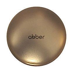 Накладка на слив для раковины ABBER AC0014MMG золото матовое, керамика купить в интернет-магазине сантехники Sanbest