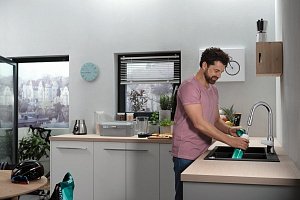 Смеситель для кухни Hansgrohe Focus M42 220 71820800 купить в интернет-магазине сантехники Sanbest