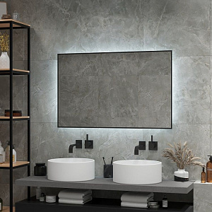 Зеркало ART&MAX SORRENTO 100 AM-Sor-1000-700-DS-F в ванную от интернет-магазине сантехники Sanbest