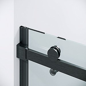 Душевая дверь Grossman Classic 110 100.K33.04.110.42.00 стекло прозрачное/профиль графит сатин купить в интернет-магазине Sanbest