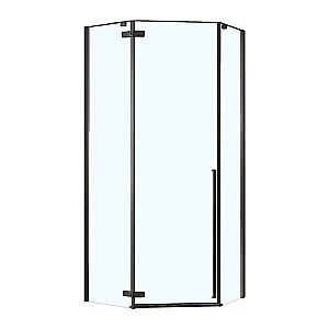 Душевой уголок Loranto NEO CS-22107B 90x90 прозрачное стекло/профиль черный купить в интернет-магазине Sanbest