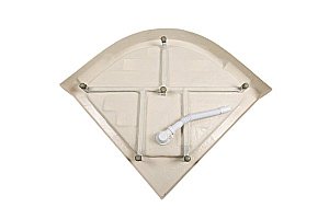 Душевая кабина DTO L 909 90х90 купить в интернет-магазине Sanbest