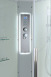 Душевая кабина AvaCan K Серия K2080LED 80х80 с гидромассажем, с подсветкой купить в интернет-магазине Sanbest