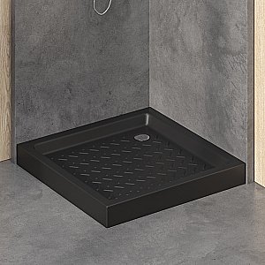 Душевой поддон RGW CER B 19170199-04 90х90 черный купить в интернет-магазине Sanbest