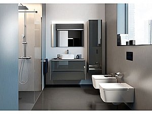 Унитаз подвесной Roca Inspira SQUARE 346537000 безободковый купить в интернет-магазине Sanbest