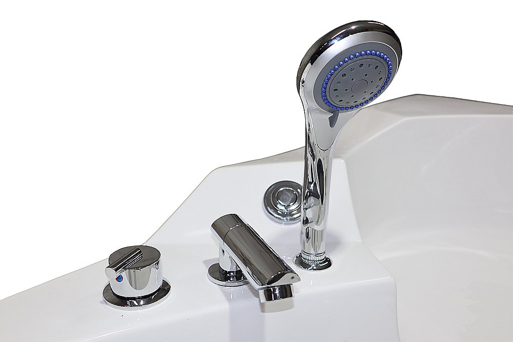 Ванна гидромассажная Loranto CS-831N 155х155 белая купить в интернет-магазине Sanbest