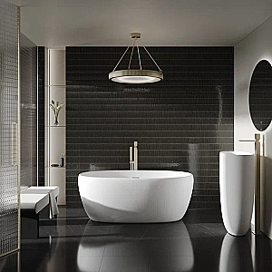 Ванна Salini LUCE S-stone 100122M 150x75 белая купить в интернет-магазине Sanbest