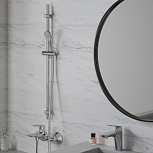 Набор смесителей Paini Laguna 3в1 LACRSET4 хром купить в интернет-магазине сантехники Sanbest