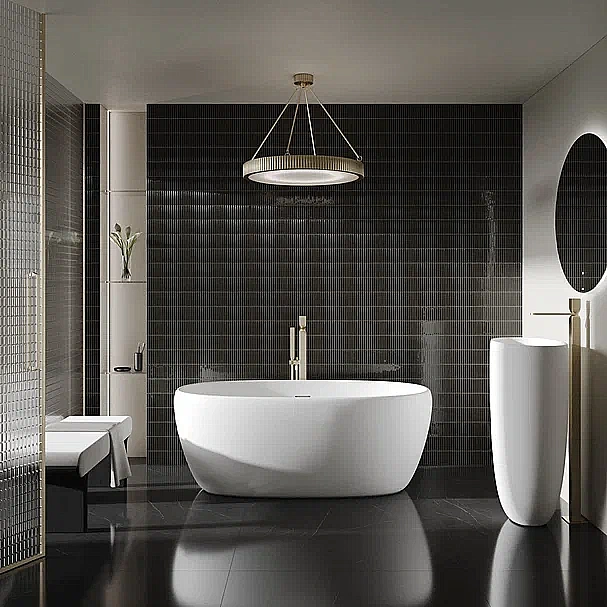 Ванна Salini LUCE S-stone 100122M 150x75 белая купить в интернет-магазине Sanbest