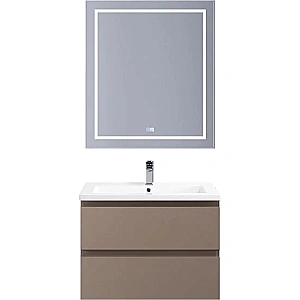 Тумба с раковиной BelBagno 75 KRAFT-750-2C-SO-СO+CZR-8070-75 бежевая матовая для ванной в интернет-магазине Sanbest