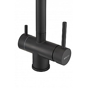 Смеситель для кухни Milacio Ultra MCU.554.TB черный купить в интернет-магазине сантехники Sanbest