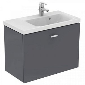 Мебель для ванной Ideal Standard Connect Space 70 глянцевый серый для ванной в интернет-магазине Sanbest