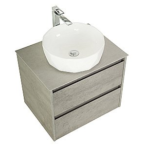 Тумба с раковиной и столешницей BelBagno KRAFT 70 Cemento Grigio для ванной в интернет-магазине Sanbest
