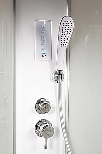 Душевая кабина DTO Серия L 902 с электрикой 120x80 купить в интернет-магазине Sanbest