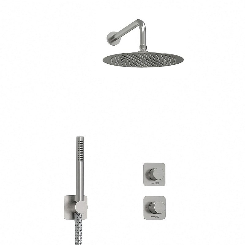 Душевая система WasserKRAFT Tauber 6400 SET2833 никель купить в интернет-магазине сантехники Sanbest
