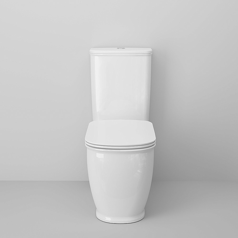 Унитаз Ambassador Royal 267K19001S с бачком, с крышкой микролифт, белый купить в интернет-магазине Sanbest