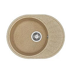 Кухонная мойка Акватон Чезана 56.8 песочный купить в интернет-магазине сантехники Sanbest