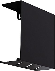 Полка Aquanet Магнум 302223 28 черная матовая купить в интернет-магазине сантехники Sanbest