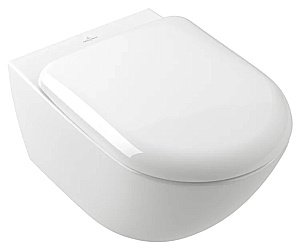 Унитаз подвесной Villeroy&Boch Antao 4674T0R1 альпийский белый, безободковый, слив торнадо купить в интернет-магазине Sanbest