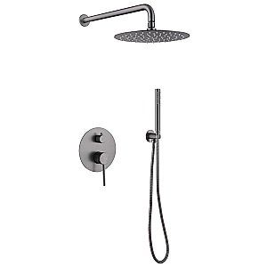 Душевая система Abber Emotion AF8818NG никель купить в интернет-магазине сантехники Sanbest