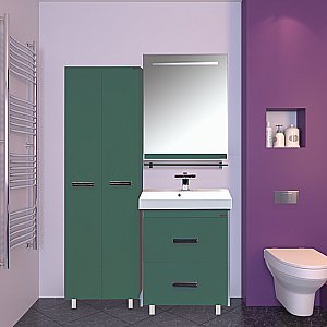 Зеркало Misty Джулия 65x80 зеленое в ванную от интернет-магазине сантехники Sanbest