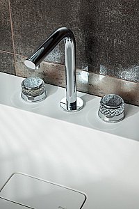 Смеситель для раковины Boheme AURA 152-CR-A хром купить в интернет-магазине сантехники Sanbest