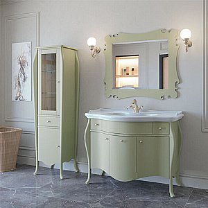 Тумба с раковиной Caprigo Venezia 110 со столешницей, цвет на выбор для ванной в интернет-магазине Sanbest