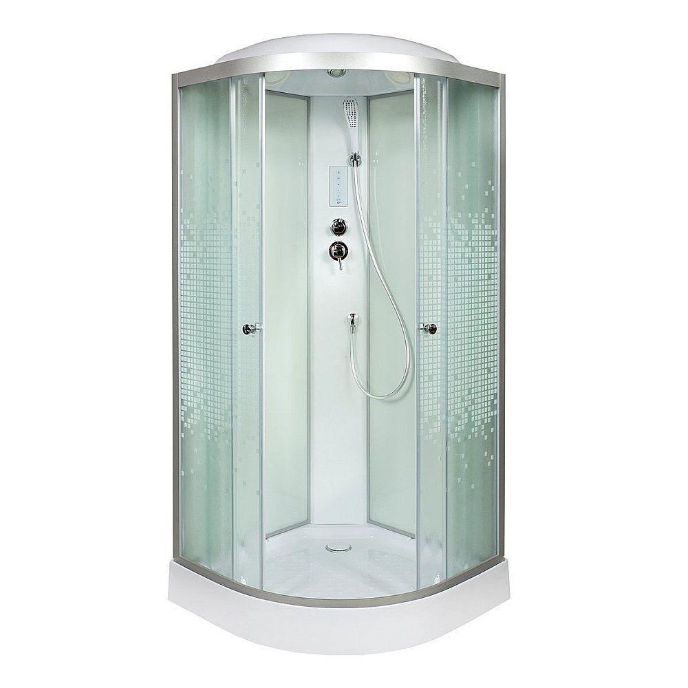 Душевая кабина DTO L 901 с пультом 100х100 купить в интернет-магазине Sanbest