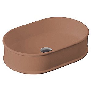 Раковина накладная Artceram Atelier 60 ATL002 40 00 tortora купить в интернет-магазине Sanbest