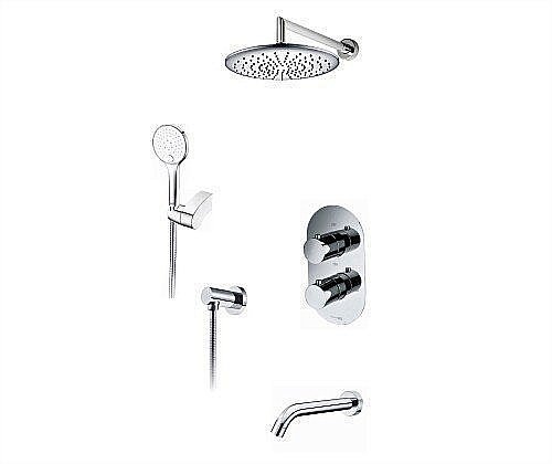 Душевая система WasserKRAFT Berkel 4800 A174819 Thermo купить в интернет-магазине сантехники Sanbest