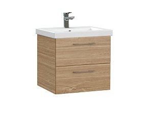Мебель для ванной подвесная Cersanit LARA 50 орех для ванной в интернет-магазине Sanbest