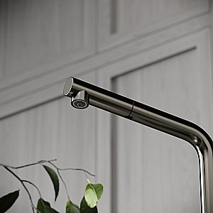 Смеситель для кухни Sancos Spin SC4015GG вороненая сталь купить в интернет-магазине сантехники Sanbest