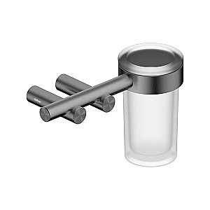 Стакан для зубных щеток Abber Osten 316 AA1860BGG оружейная сталь брашированная купить в интернет-магазине сантехники Sanbest