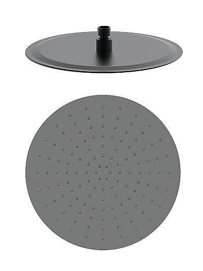 Верхний душ WONZON & WOGHAND, Темный графит (WW-88DP04-BGM) купить в интернет-магазине сантехники Sanbest