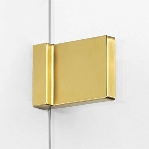 Душевой уголок NEW TRENDY AVEXA GOLD BRUSHED 120x100 стекло прозрачное/профиль золото купить в интернет-магазине Sanbest