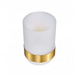 Стакан Milacio Ultra MCU.961.GD золото купить в интернет-магазине сантехники Sanbest