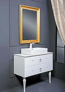 Зеркало Armadi Art Terso золото 70 в ванную от интернет-магазине сантехники Sanbest