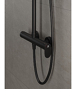Душевая система Agger Sweet A2791244 черный матовый купить в интернет-магазине сантехники Sanbest