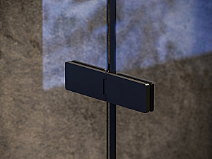 Душевой уголок Ravak Cool! COSD2+COPS 110x80 профиль черный/стекло прозрачное купить в интернет-магазине Sanbest