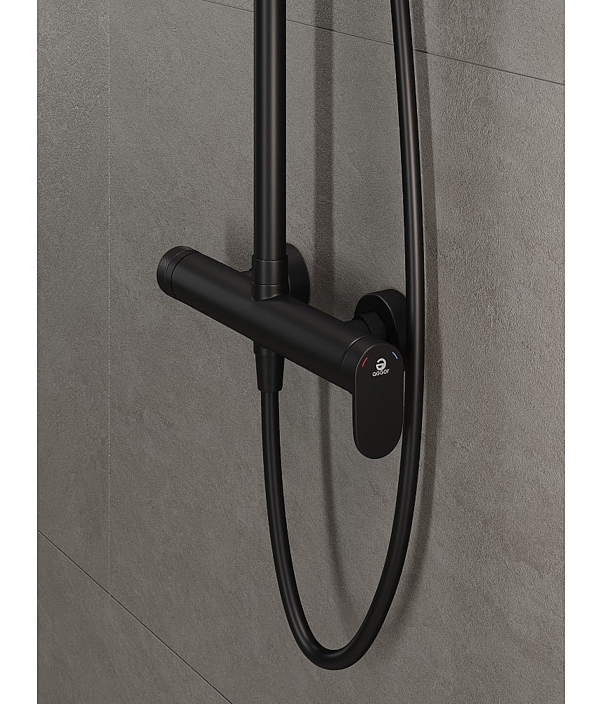 Душевая система Agger Sweet A2791244 черный матовый купить в интернет-магазине сантехники Sanbest