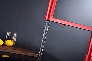 Смеситель для кухни Paulmark Tornado To213402-FI пламя купить в интернет-магазине сантехники Sanbest